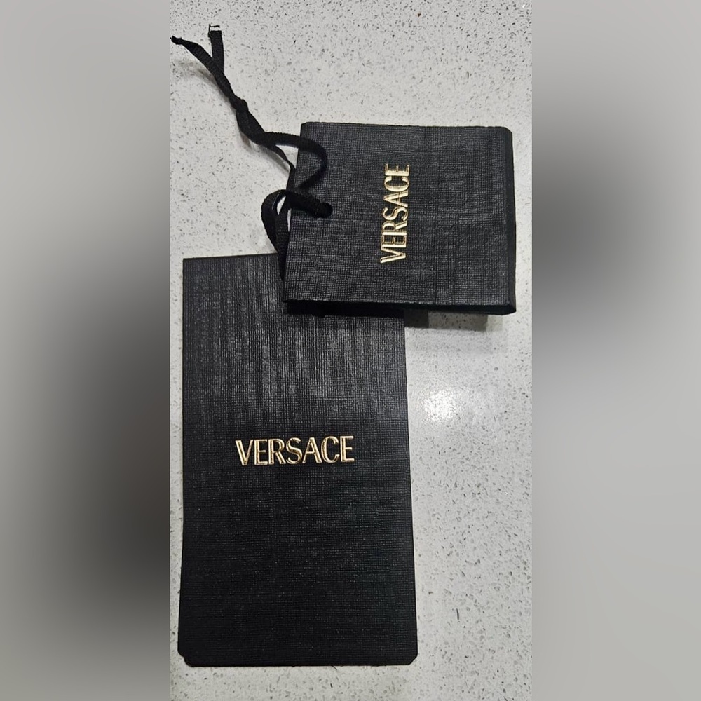 Versace Black and Gold Accessory Packaging